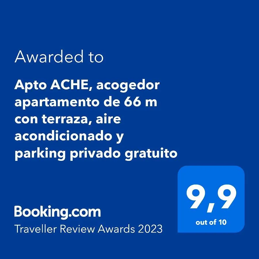 Apto Ache, Acogedor Apartamento De 66 M Con Terraza, Aire Acondicionado Y Parking Privado Gratuito Los Abrigos